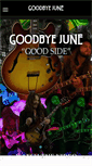 Mobile Screenshot of goodbyejune.com